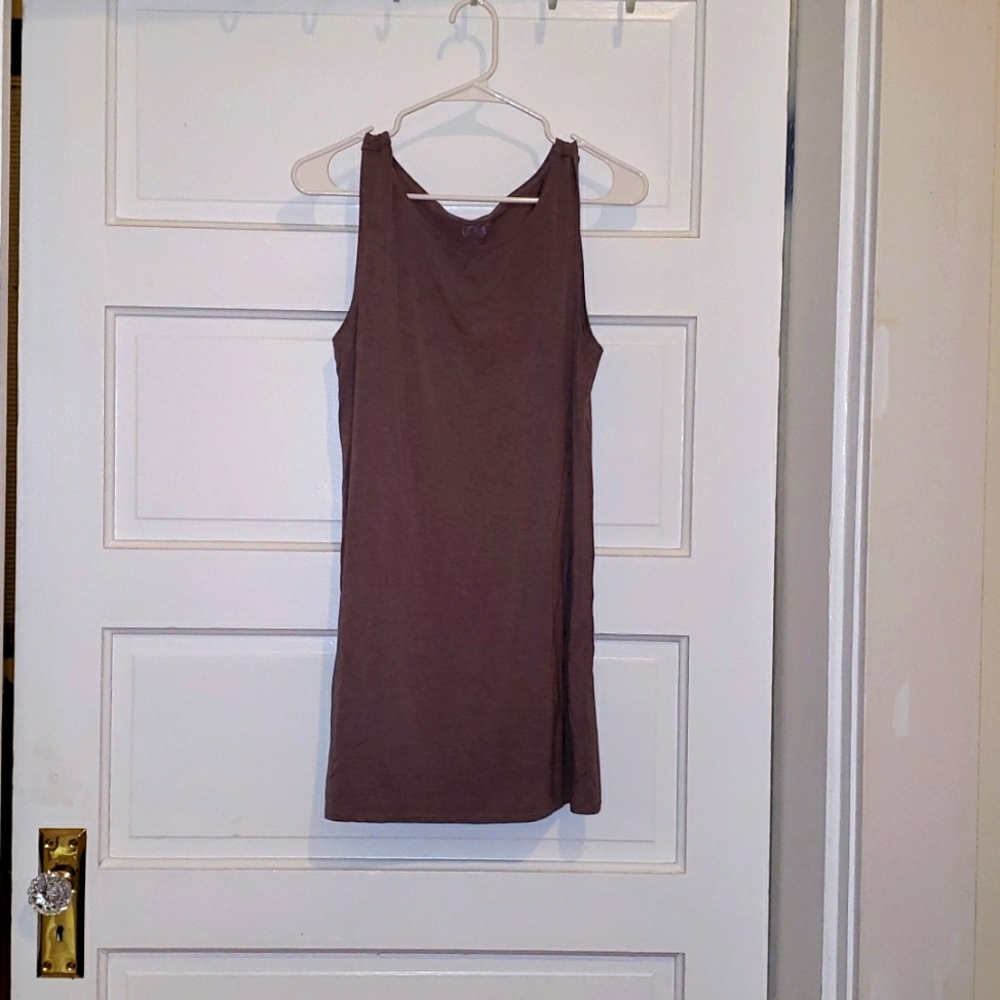Logo Layers Womens Tank Dress